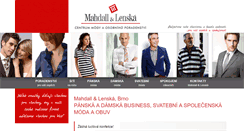 Desktop Screenshot of mahdall.cz